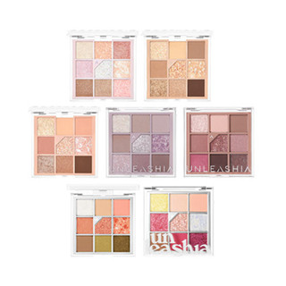 unleashia glitterpedia eye palette จานสีตา 7colors