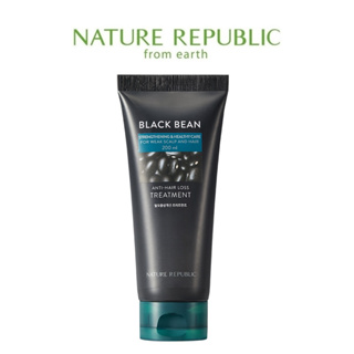 [NATURE REPUBLIC]  Black Bean Anti Hair Loss Treatment 200ml   ทรีทเม้นท์ถั่วดํา ป้องกันผมร่วง สินค้าเกาหลีแท้ๆส่งตรงจากเกาหลี