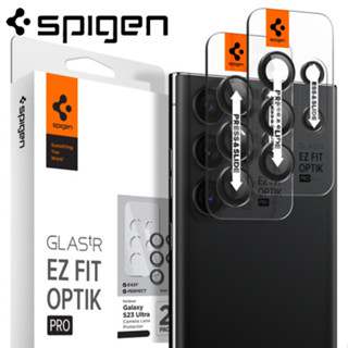 [SPIGEN] ฟิล์มกระจกนิรภัยกันรอยเลนส์กล้อง สําหรับ Galaxy S23 Ultra tR Optic Pro