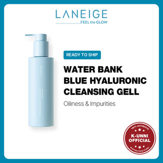 [LANEIGE] Water Bank Blue Hyaluronic เจลล้างหน้า 200 มล. / ส่งจากเกาหลี