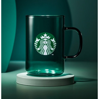 🎀【Pre-order】 2023 แก้วสตาร์บัคส์เกาหลี Starbucks Korea Green siren glass 500ml/ 17oz