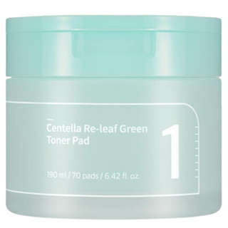 Numbuzin No.1 Centella Re-Leaf Green แผ่นโทนเนอร์ (70 แผ่น)