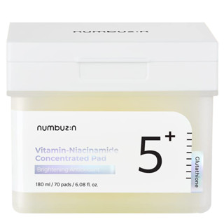 Numbuzin No.5 แผ่นวิตามินไนอะซินาไมด์เข้มข้น (70 แผ่น)