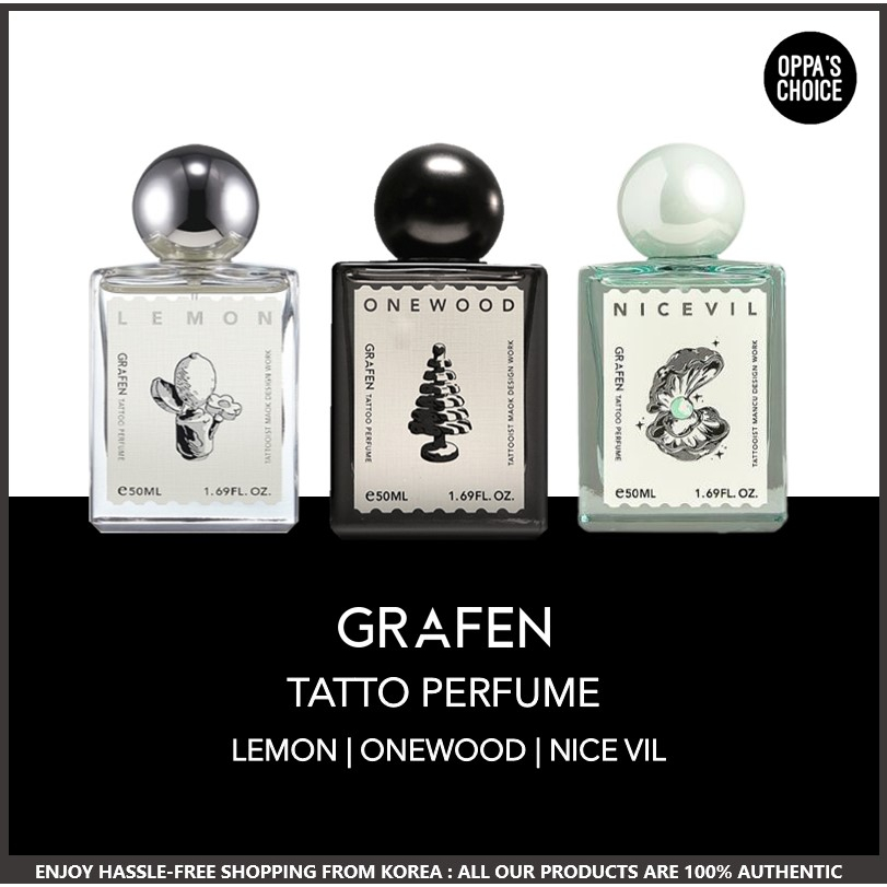 (แท้/พร้อมส่ง)  Beenzino PICK GRAFEN TATTOO PERFUME 50 มล
