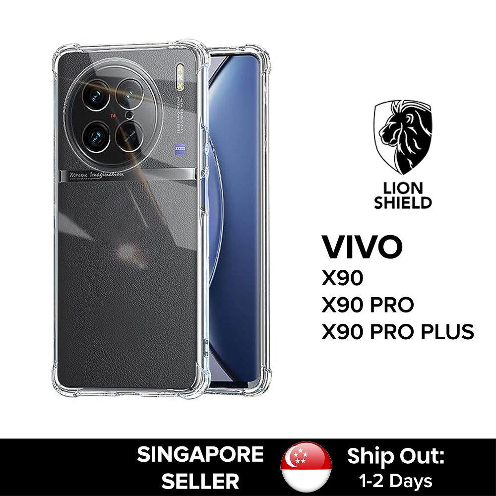 (SG) Lionshield VIVO X90 PRO / X90 PRO PLUS / X90 LUCID Case Phone Casing Cover - Clear