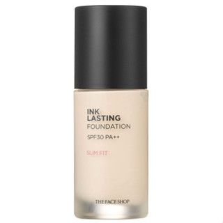 the face shop fmgt ink lasting foundation พื้นฐาน slim fit ex 30ml