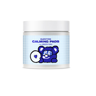 the face shop dr. belmeur clarifying calming pad bad blue edition 80pads