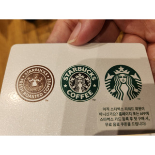 Starbucks การ์ดเกาหลี