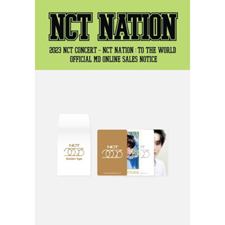 [PREORDER] NCT - RANDOM TRADING CARD SET (WHITE VER.)_NN23 - 2023 NCT CONCERT NCT NATION : To The World