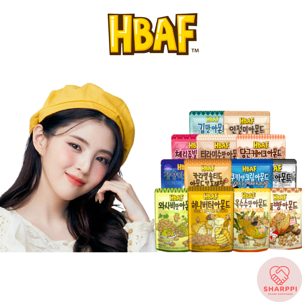 Hbaf Honey Butter Almond ทุกรสชาติ 40g/ 120g