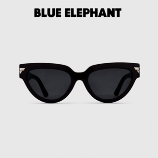 [BLUE Elephant] แว่นตากันแดด สีดํา สไตล์เกาหลี สําหรับผู้ชาย และผู้หญิง 2023 | เครื่องประดับแฟชั่น แว่นตาย้อนยุค | ส่งตรงจากเกาหลี สุดชิค สไตล์เกาหลี