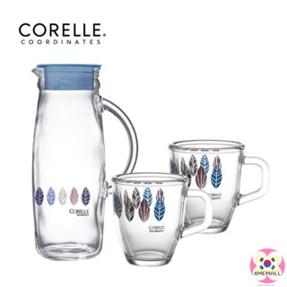 Corelle COORDINATES ขวดน้ําดื่ม 1P + แก้ว 2P 2 ชุด