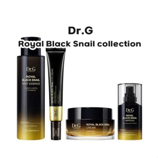 [Dr.G] Royal Black Snail collection: First Essence, Eye Cream, Cream, Ampoule, Dual Tension Stick, Cream To Form