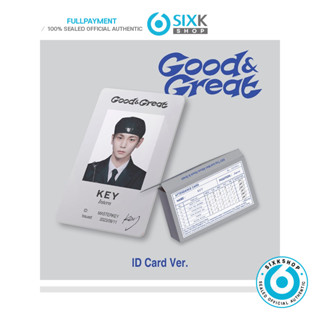 (ID CARD (QR) Ver.) KEY (SHINEE) 2nd Mini Album  GOOD &amp; GREAT