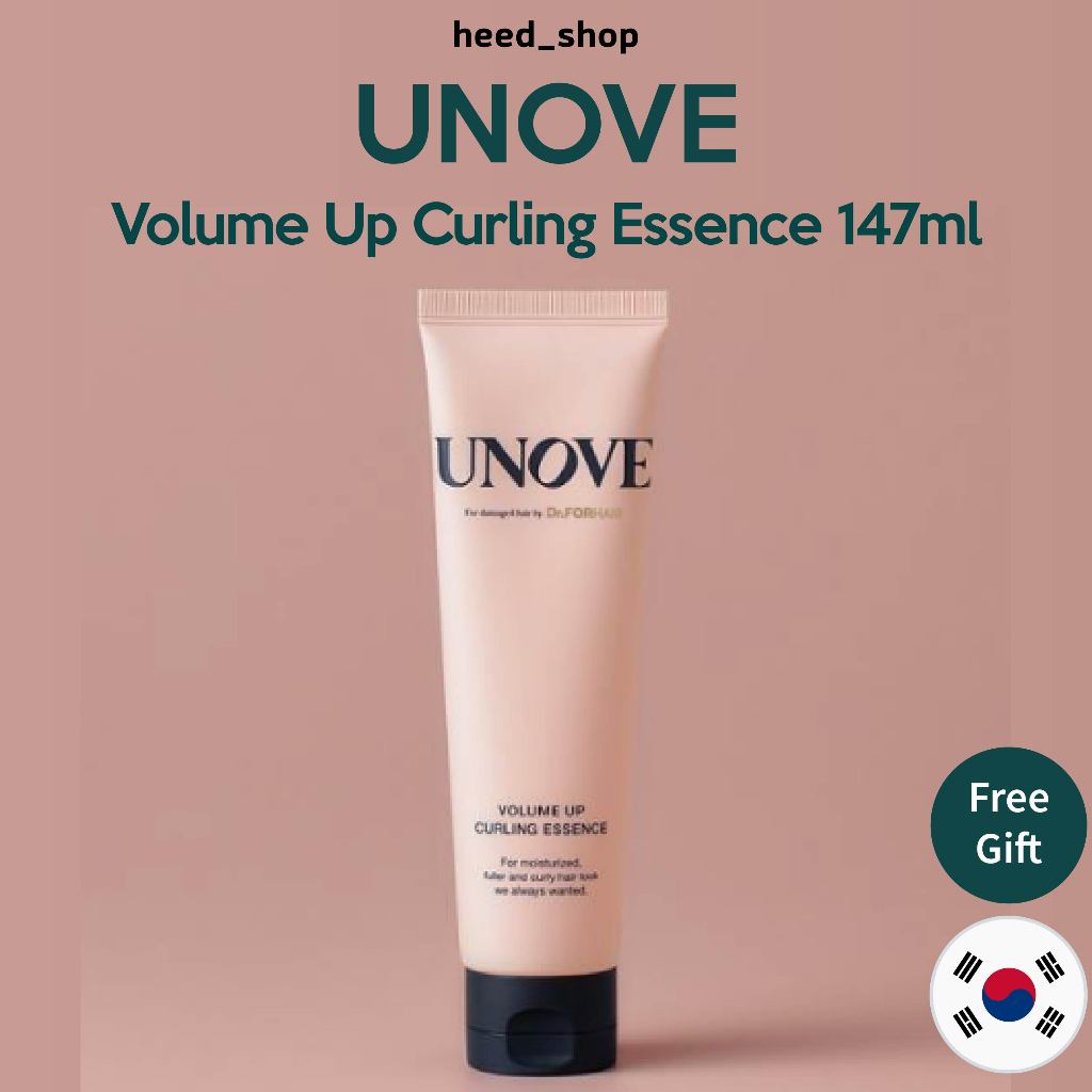 [UNOVE] เอสเซนส์ดัดผม เพิ่มวอลลุ่ม 147 มล. ฟรีของขวัญ