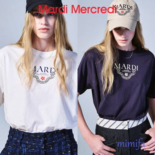 เสื้อยืดแขนสั้น พิมพ์ลาย MARDI MERCREDI