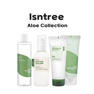 [Isntree] Aloe Collection: โทนเนอร์, อิมัลชั่น, เจลว่านหางจระเข้