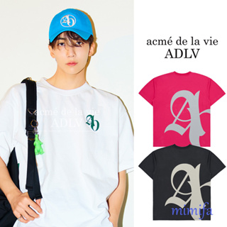 เสื้อยืดแขนสั้น พิมพ์ลายสัญลักษณ์ ADLV ขนาดใหญ่