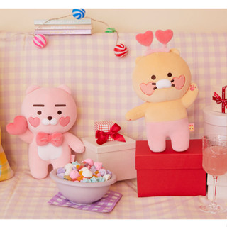 🎀【SALE!!! พร้อมส่ง】 KAKAO FRIENDS 2023 New Love Love Pink Ryan Choonsik Plush Toy Stuffed Toy