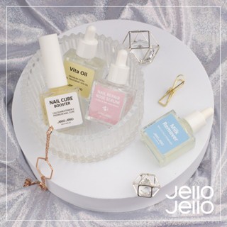 [Jello Jello] เจลโล่ พรีเมี่ยม เจลทาเล็บ น้ํายาล้างนม / Vita Oil / Rose เซรั่ม ผลิตในเกาหลี