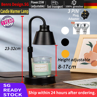 🇸🇬【READY STOCK】Scented Candles Electric Candle Warmer Lamp Expand Fragrance Mini Small Aromatherapy Atmosphere Lamp