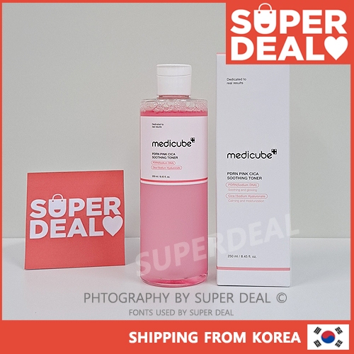 [Ready Stock] Medicube PDRN Pink Cica Soothing Toner 250ml