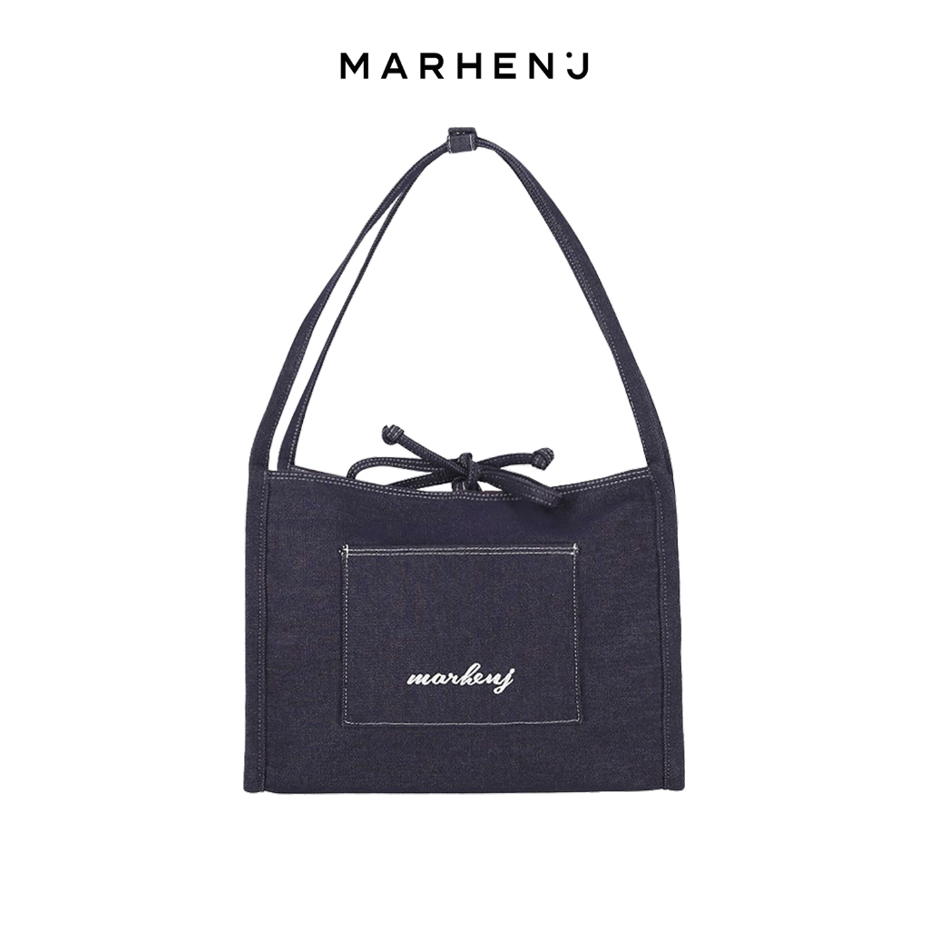 MARHEN.J Jeans Bag Y2K Shoulder Bag 3 สี - Denim / Pink / Beige