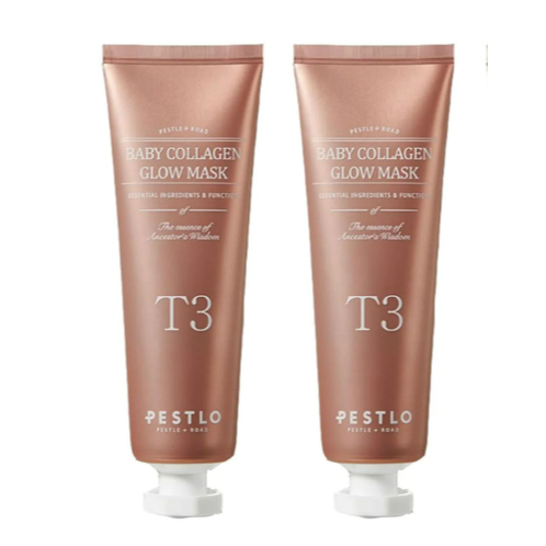 buy 1 take 1 [PESTLO] T3 Baby Collagen Glow Mask 70ml - Korean Peel Off Mask/Firming/Glow Skin/Vegan/Collagen