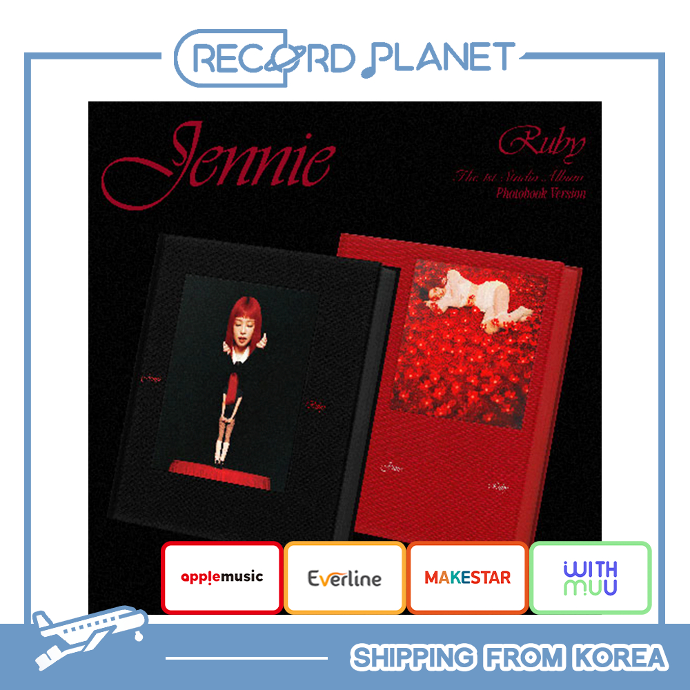 [POB] JENNIE - The 1st Studio Album [Ruby] (Photobook)