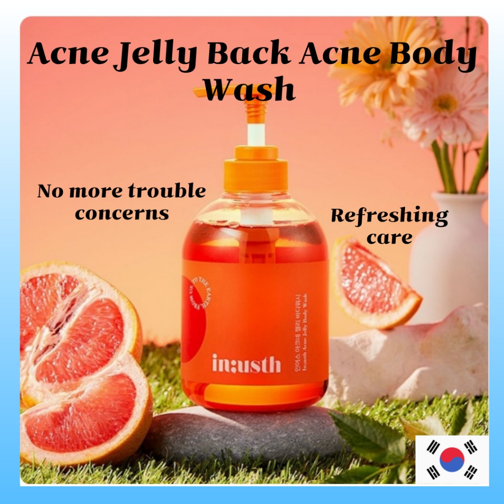 [inusth] Acne Jelly Back Acne Body Wash 490ml / ฉบับผิวกาย