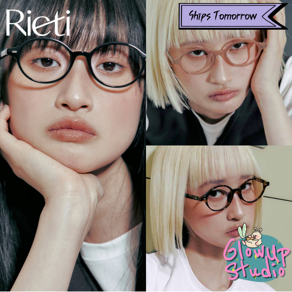 RIETI ANNA RT1023 แว่นตาทรงกลมรูปไข่