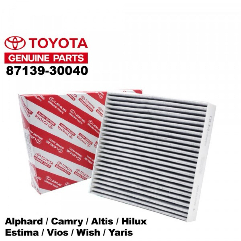 87139-30040 กรองแอร์ Toyota Air Cond สําหรับ Camry Altis Vios Estima Vellfire Alphard