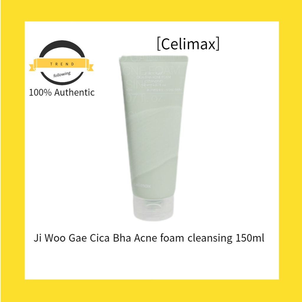 [Celimax] Ji Woo Gae Cica Bha Acne โฟมทําความสะอาด 150ml