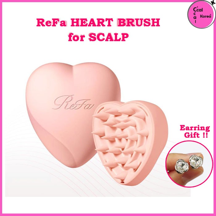 Refa Heart Brush สําหรับนวดหนังศีรษะแปรง 5 สี