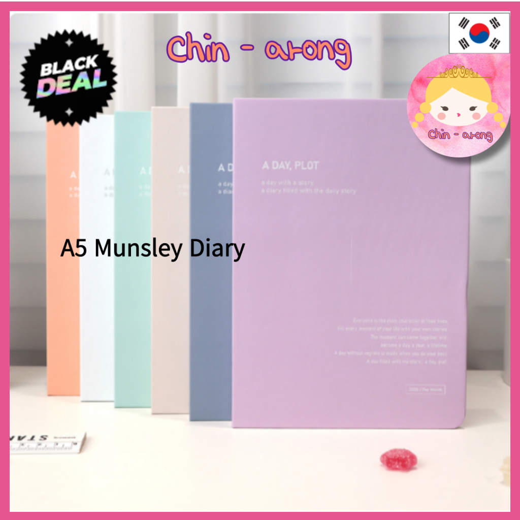 2025 A day Plot A5 Munsley Diary