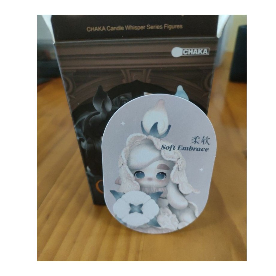Pop Mart Chaka Candle Whisper Soft Embrace ยืนยันฟิกเกอร์