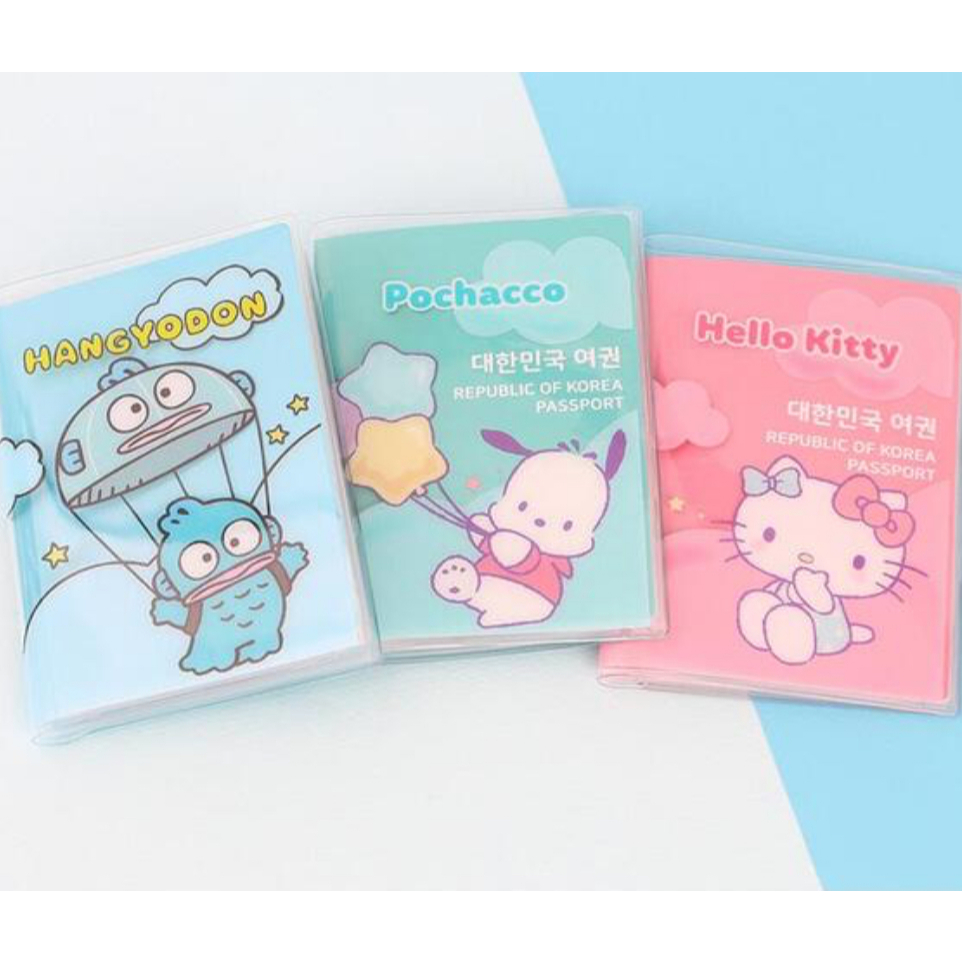 [Sanrio] Twinkle Passport Holders Kitty Passport Covers Passport Case Kitty Passport Holders