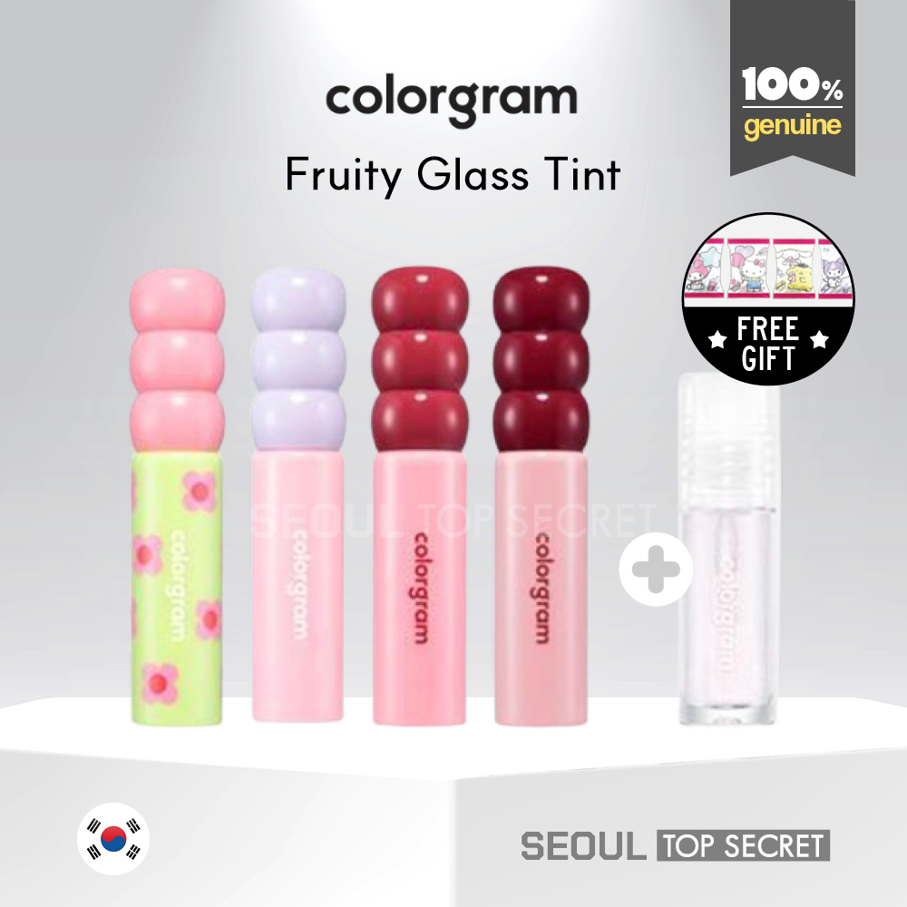 [COLORGRAM] Fruity Glass Tint 4 Colors + Fruity Glass Mini Tint 00