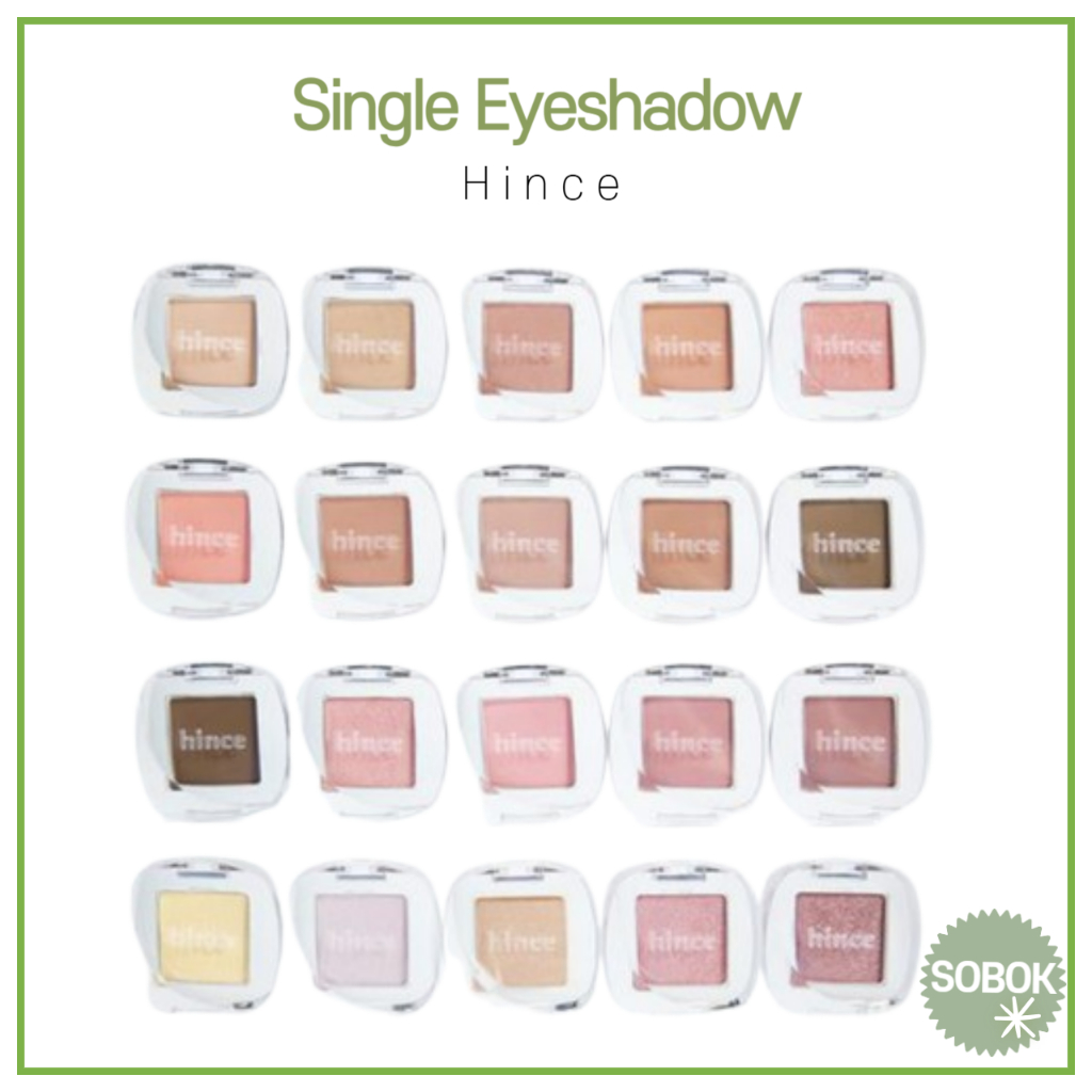 [Hince] Single Eyeshadow 20 สี 1.5g~1.8g อายแชโดว์ New Depth