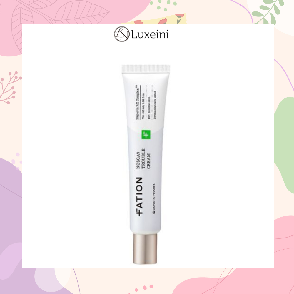 Nosca9 Trouble Cream 45mL Special Set (+Cream 5mL, เซรั่ม 15mL)