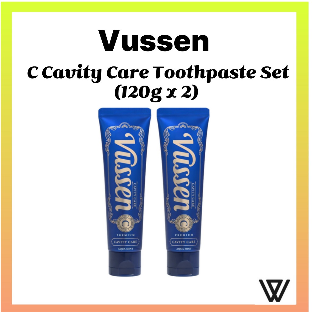 Vussen C Cavity Care ชุดยาสีฟัน (120g x 2)