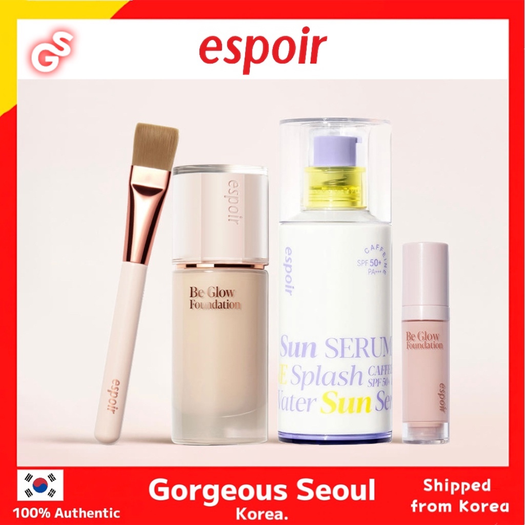 espoir #NEW BE Glow Foundation SPF27 PA++ 30g 10 สี /TO GO KIT /MINI Foundation/True Glow Foundation