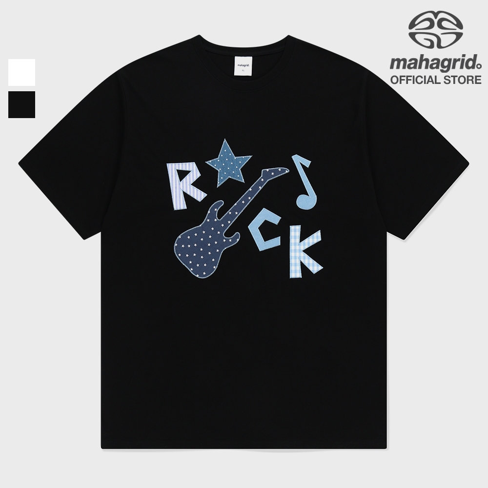 [MAHAGRID] เสื้อยืด ROCK STAR APPLIQUE