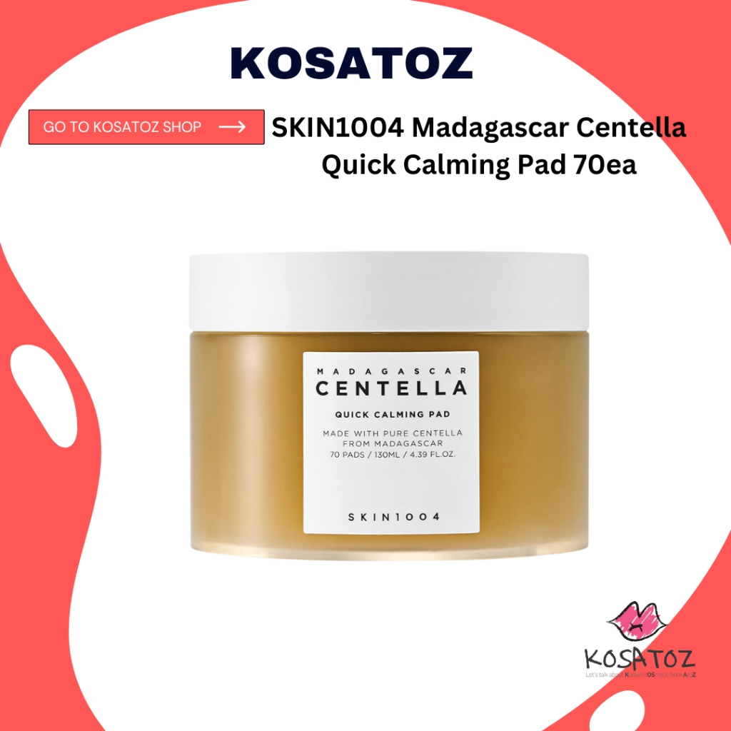 SKIN1004 Madagascar Centella Quick Calming Pad 70ea
