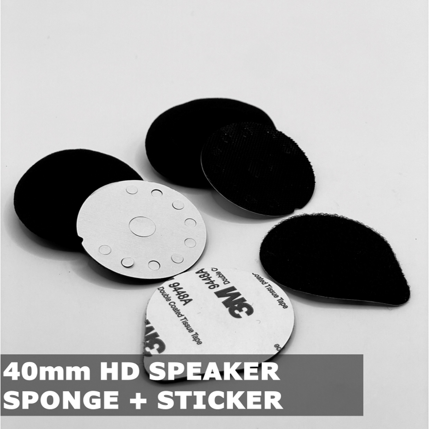 Sena ฟองน้ําบลูทูธ Velcro ลําโพงไมโครโฟน SMH5 SMH10 5S 10S 10C EVO PRO 20S EVO 30K 50S 50R