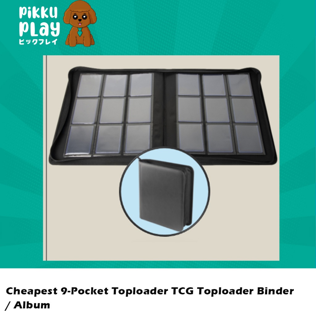 9-Pocket Toploader TCG Toploader Binder/ อัลบั้ม
