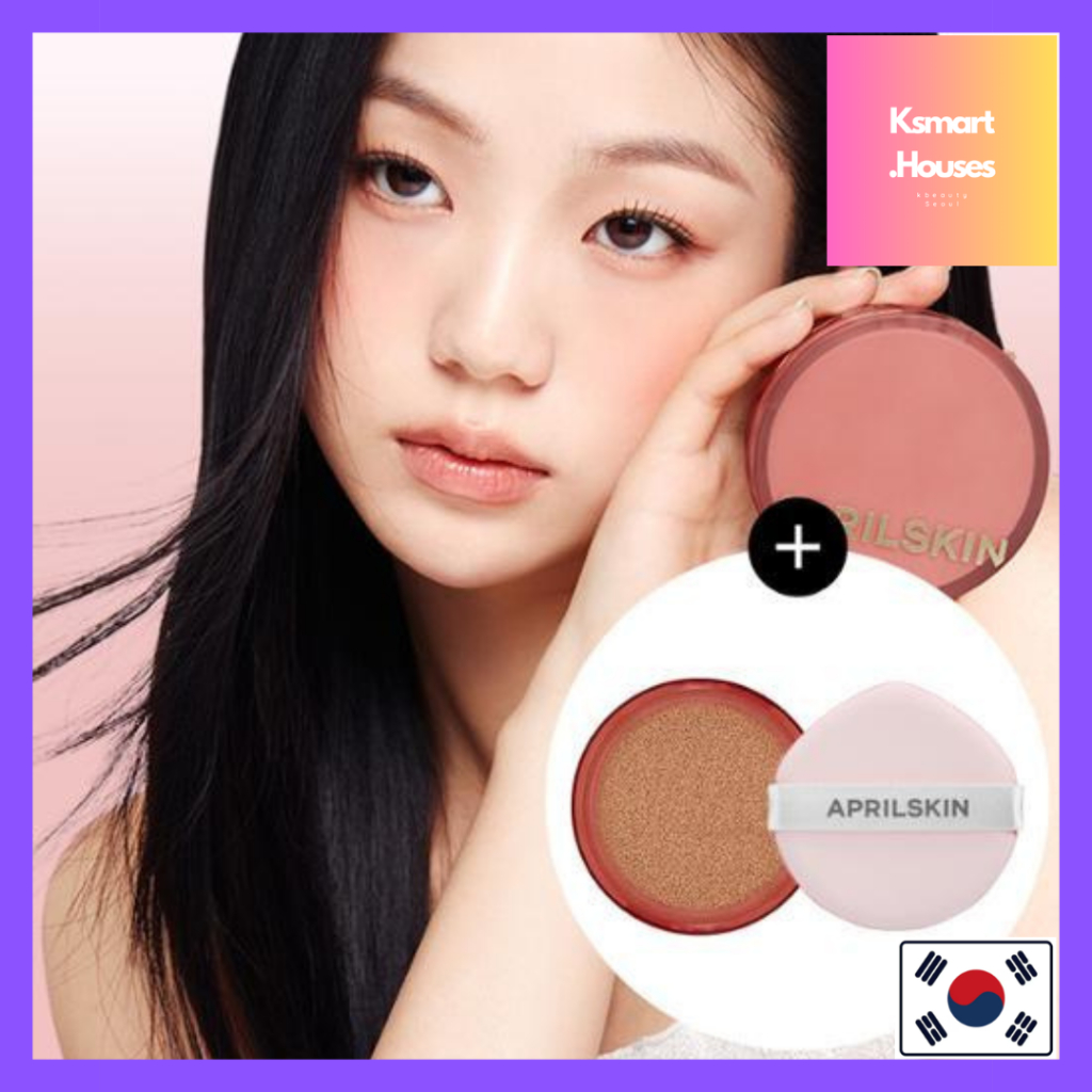 [APRILSKIN] Hero Cushion 2.0 12g + รีฟิล 12g | เบาะกึ่งแมตต์ที่มีความบริสุทธิ์สูง