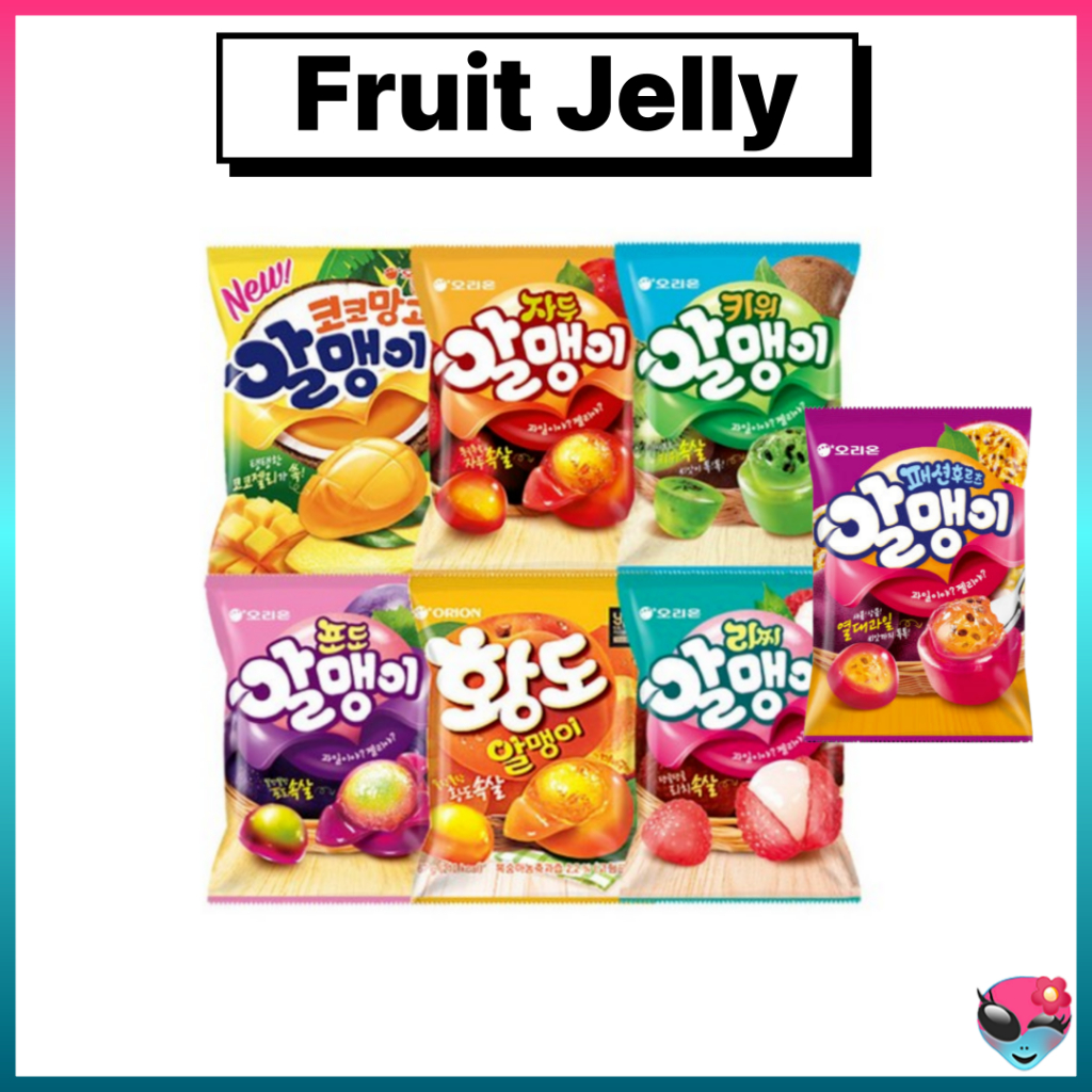 ORION Fruit Jelly 67g 7 Series Grape / Plum / Lychee / Kiwi / Coco Mango / Yellow Peach / Passion Fr