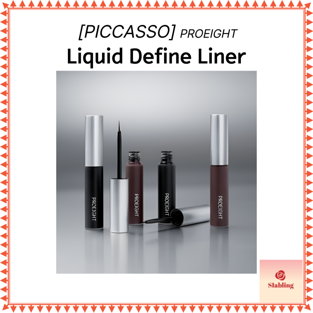 [PICCASSO] PROEIGHT Liquid Define Liner 2 สี / ติดทนนาน สูตรอิตาลี