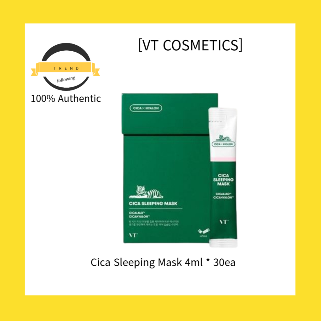 [VT COSMETICS] Cica Sleeping Mask 4ml * 30ea